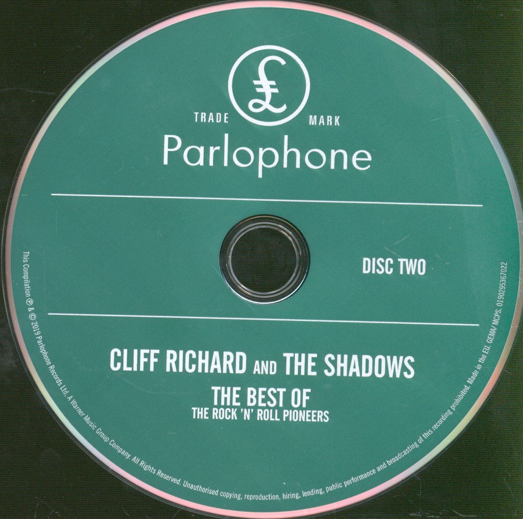 Cliff Richard & The Shadows - Best Of The Rock 'n' Roll Pioneers - Double Cd