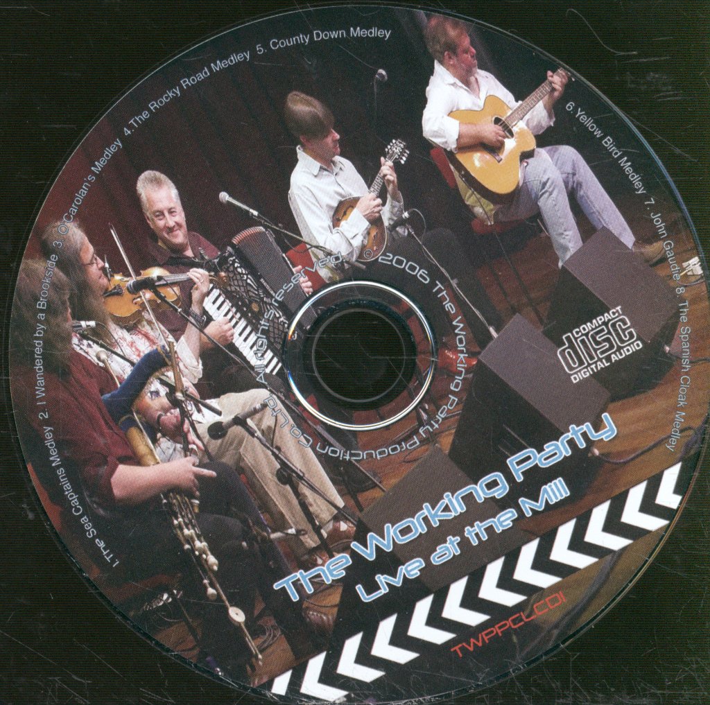 Working Party - Live at The Mill - Cd