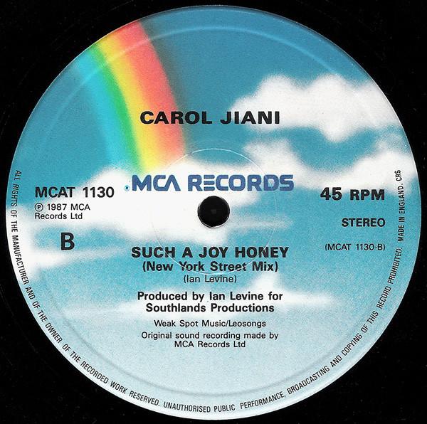 Carol Jiani - Such A Joy Honey - 12 Inch