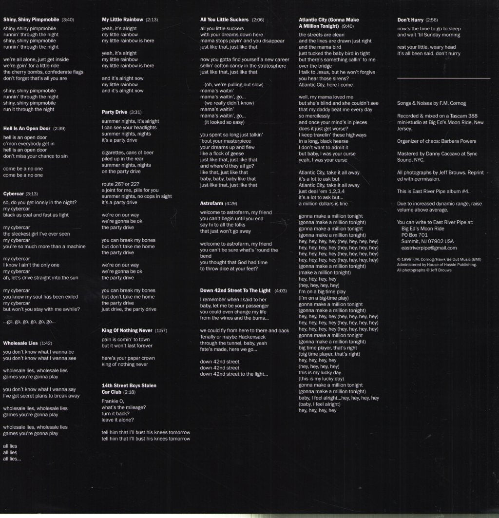 East River Pipe - Gasoline Age - Lp