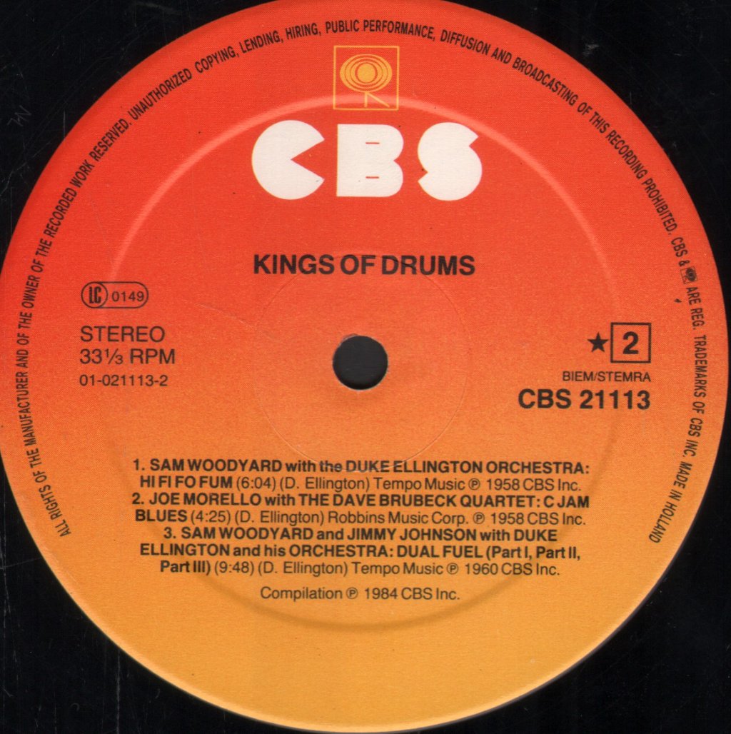 Various Artists - Kings Of Drums - Lp
