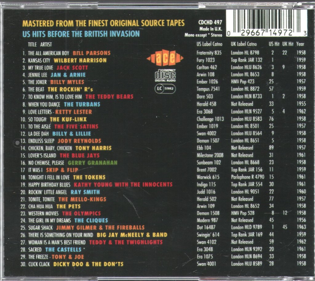 Various Artists - Golden Age Of American Rock 'N' Roll Volume 3 - Cd