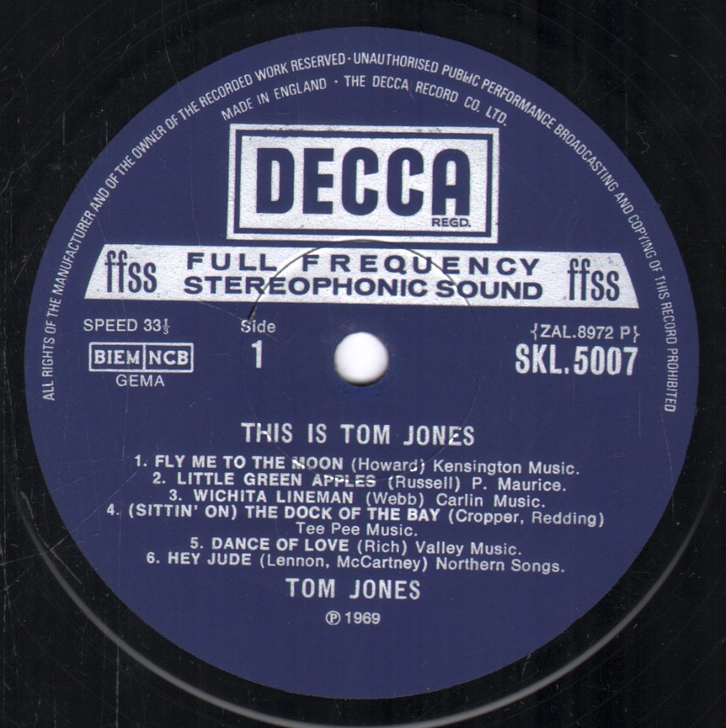 Tom Jones - This Is - Lp