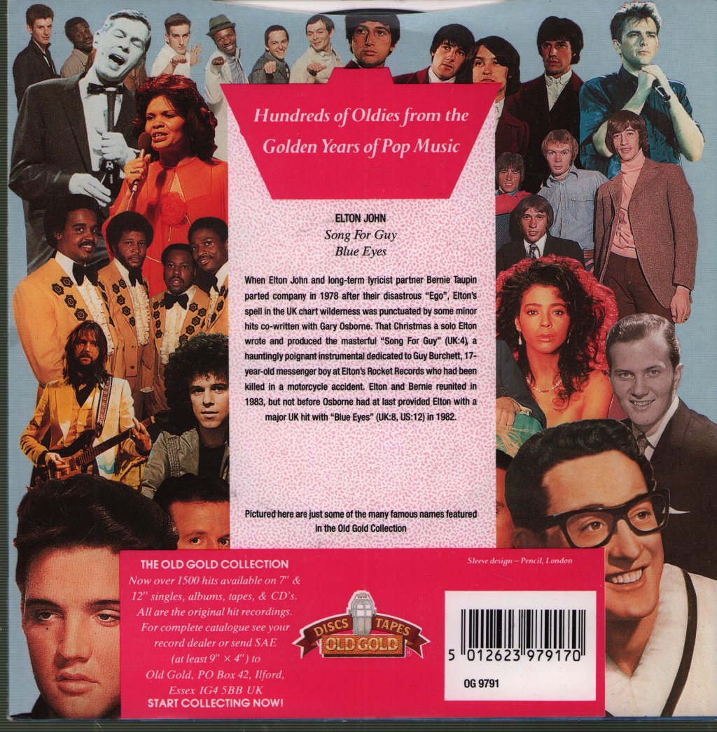 Elton John - Song For Guy - 7 Inch