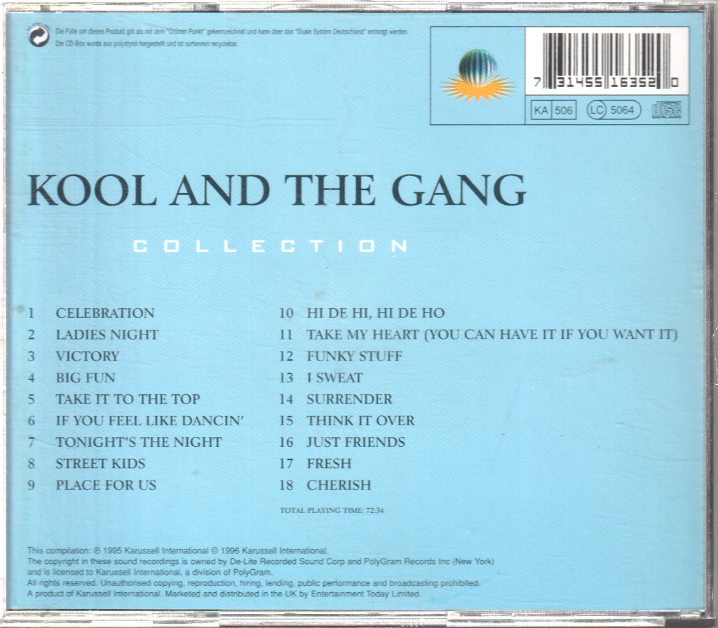 Kool & The Gang - Collection - Cd