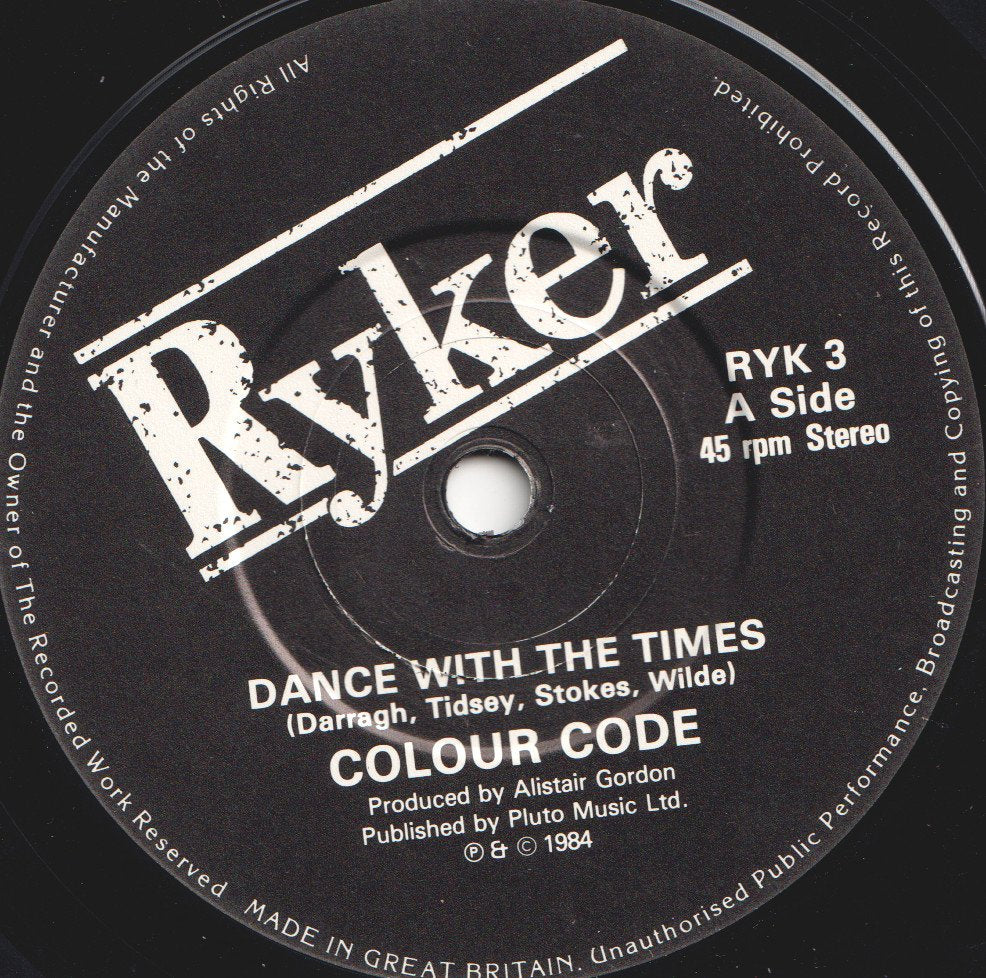 Colour Code - Dance With The Times - 7 Inch