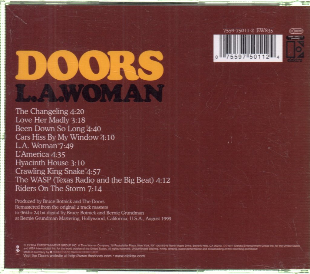 Doors - L.A. Woman - Cd