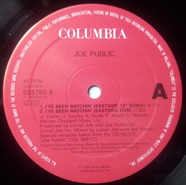 Joe Public (Hip Hop) - I've Been Watchin' - 12 Inch