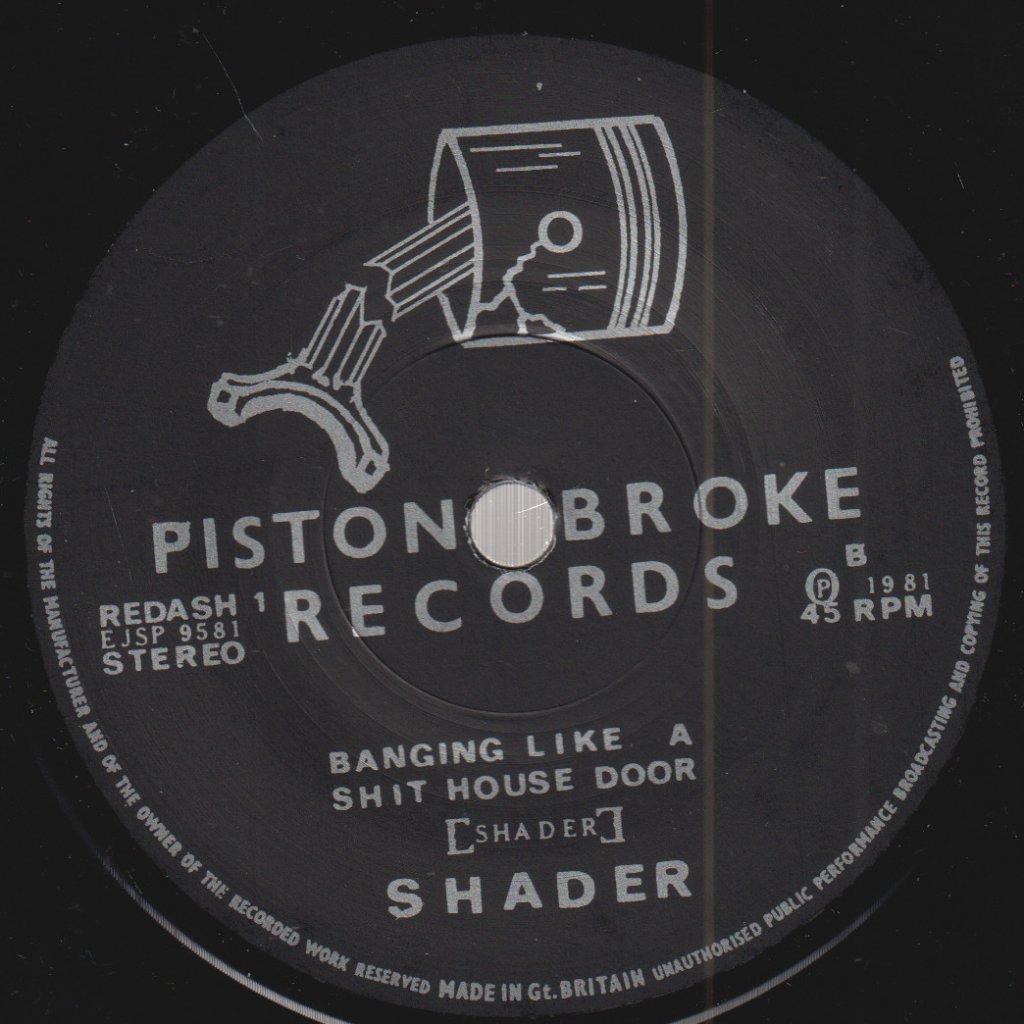 Shader - Bad News Blues - 7 Inch