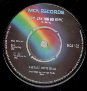 Average White Band - How Can You Go Home - 7 Inch