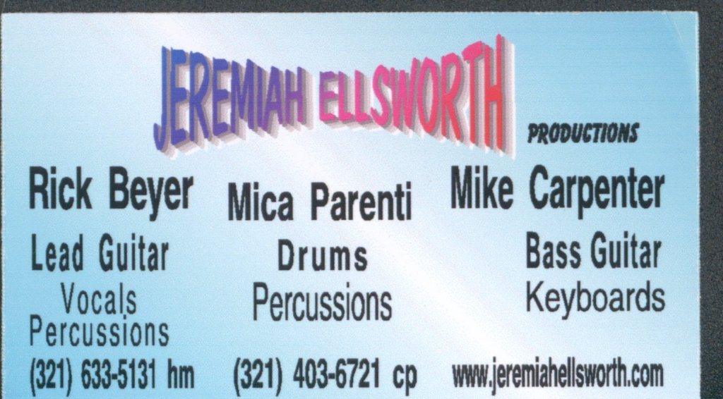 Jeremiah Ellsworth - In Stride - Cd