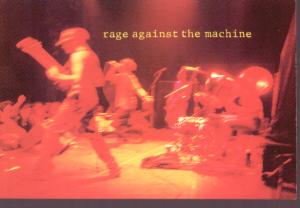 Rage Against The Machine - Live On Stage - Card