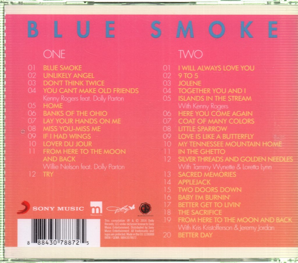 Dolly Parton - Blue Smoke / The Best Of - Double Cd
