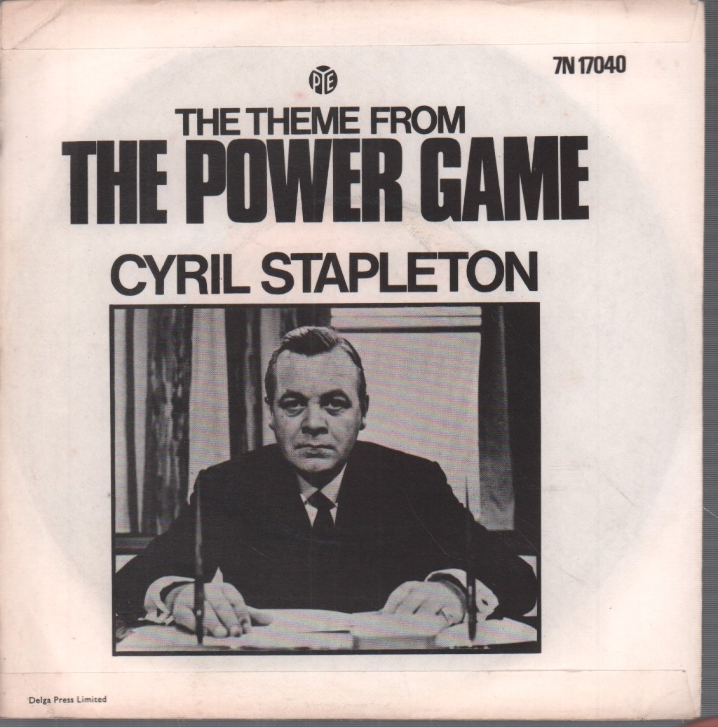 Cyril Stapleton - Theme From The Power Game - 7 Inch
