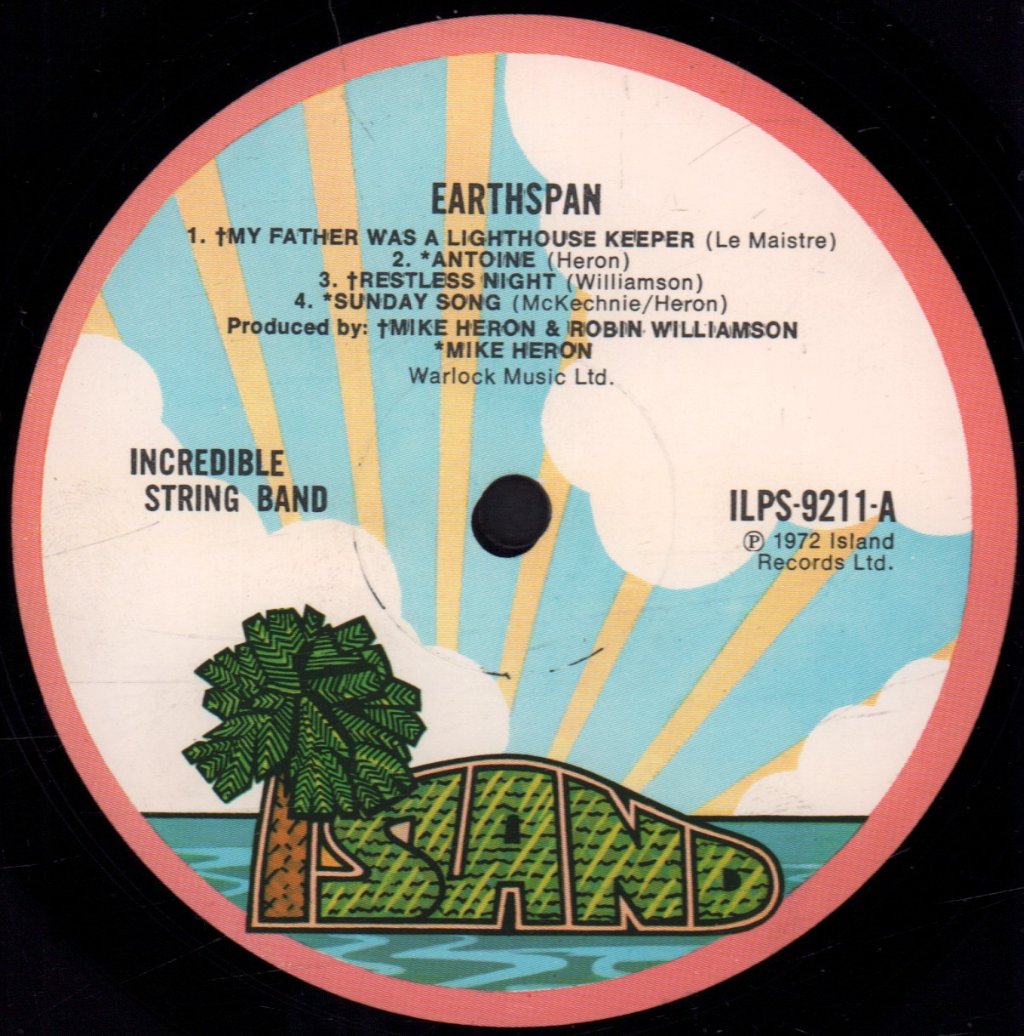 Incredible String Band - Earthspan - Lp