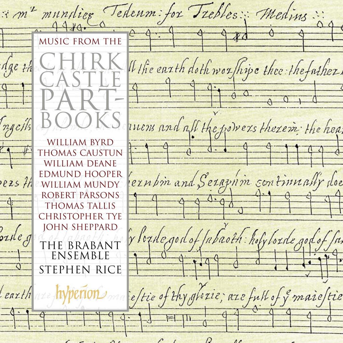 Stephen Rice / Brabant Ensemble - Music From the Chirk Castle Part-Books - Cd