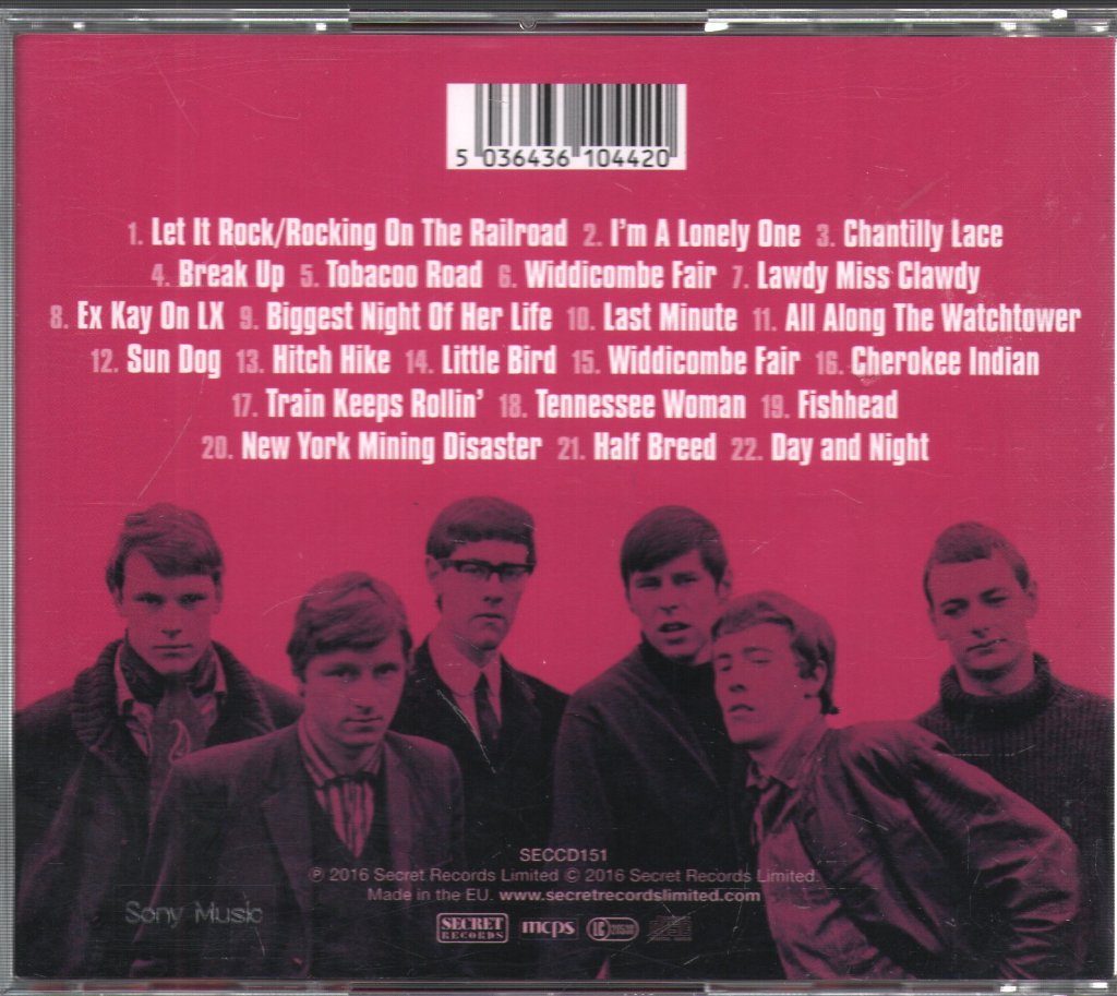 Nashville Teens - Tobacco Road - Cd