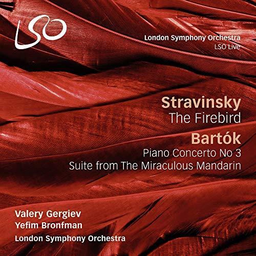 Stravinsky - Stravinsky: the Firebird; Bartok: Piano Concerto No 3, the Miraculous Mandarin, Prokofiev: Excerpts From Romeo & Juliet Suite... - Double Cd