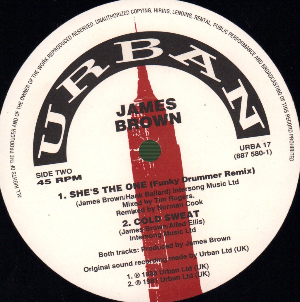 James Brown - Payback (The Final Mixdown) - 12 Inch