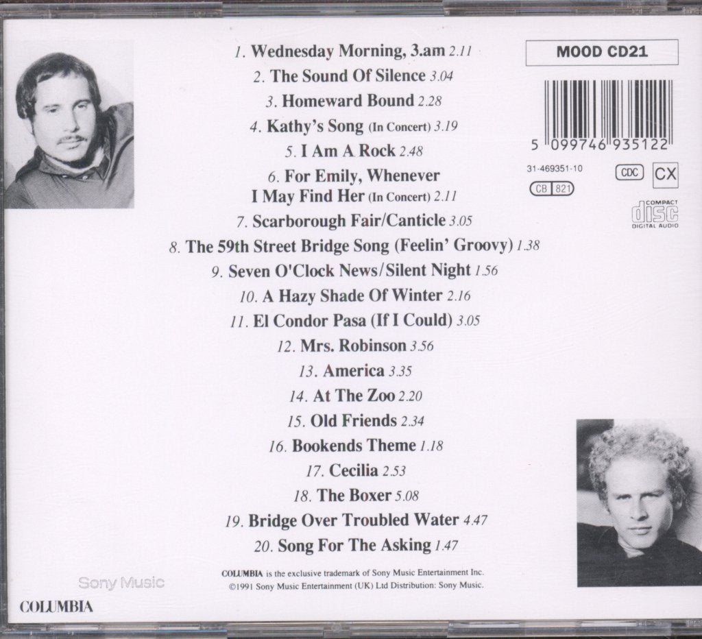 Simon & Garfunkel - Definitive Simon And Garfunkel - Cd