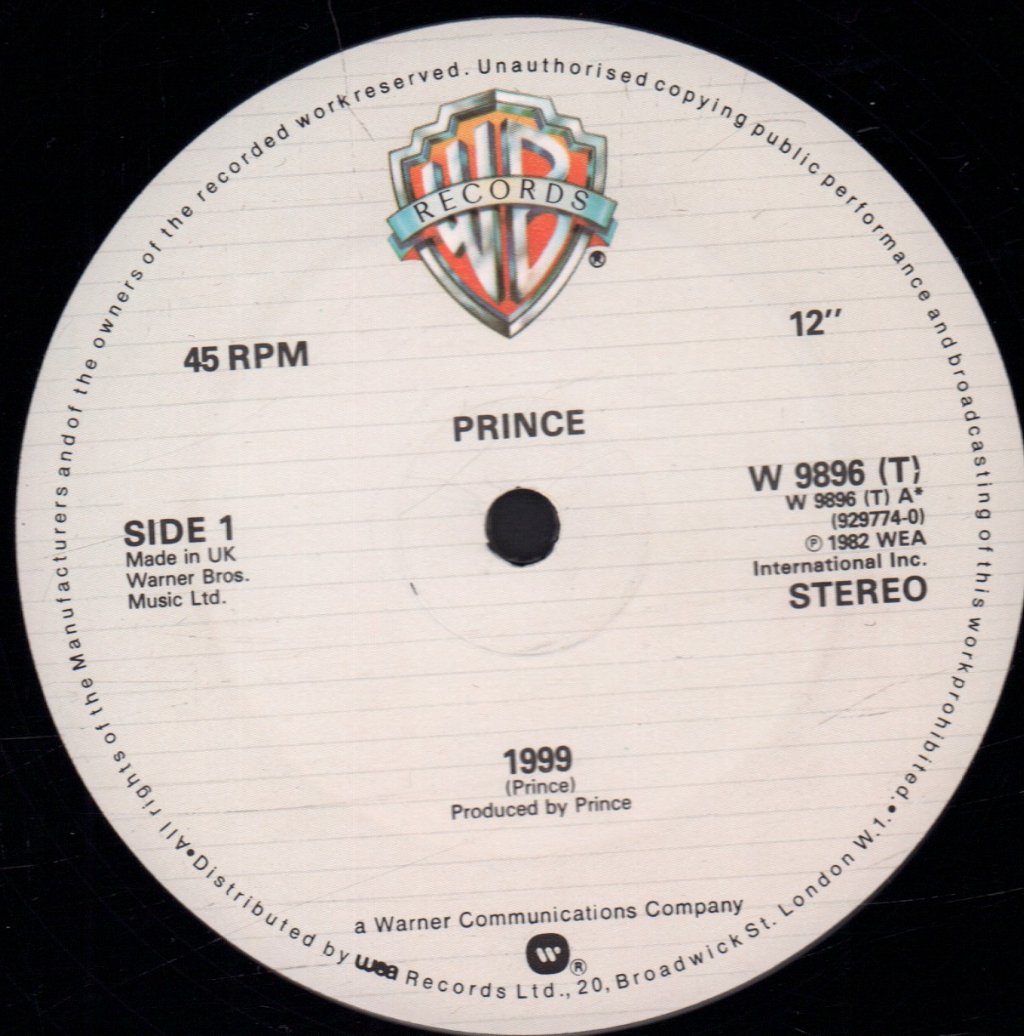 Prince - 1999 - 12 Inch