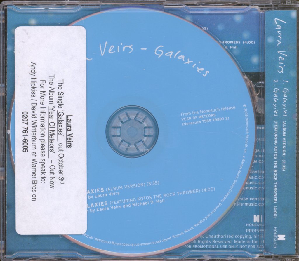 Laura Veirs - Galaxies - Cd