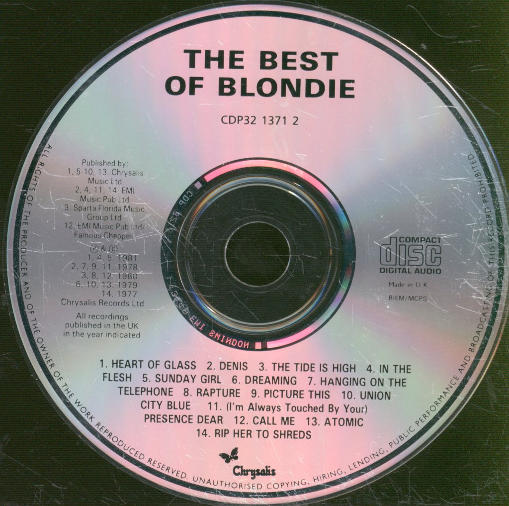 Blondie - Best Of Blondie - Cd