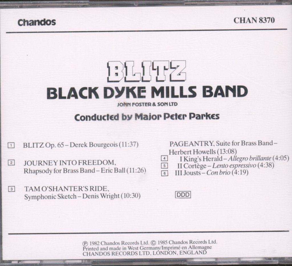 Black Dyke Mills Band - Blitz - Cd