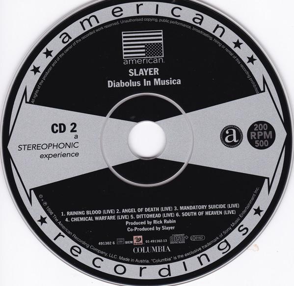 Slayer - Diabolus In Musica - Cd