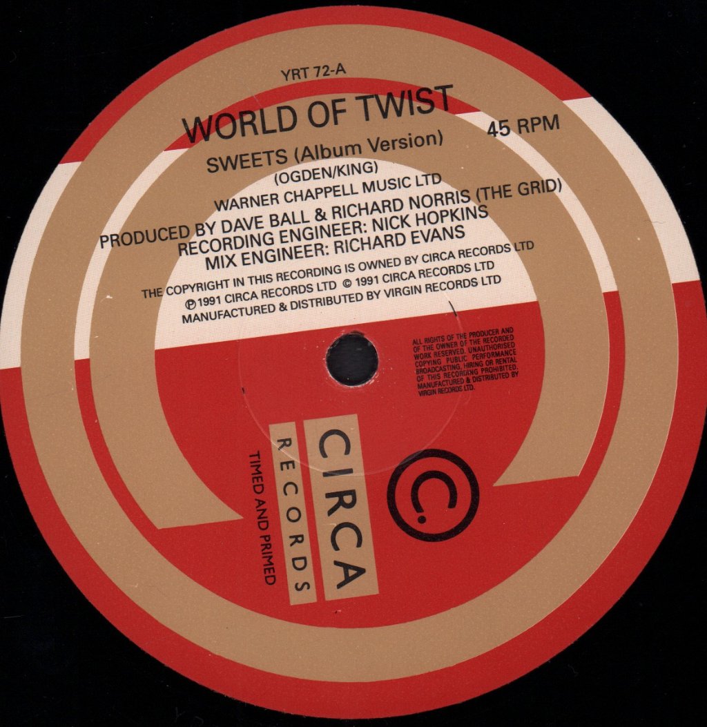 World Of Twist - Sweets - 12 Inch