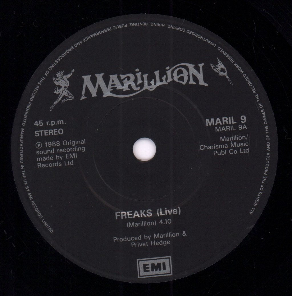 Marillion - Freaks - 7 Inch