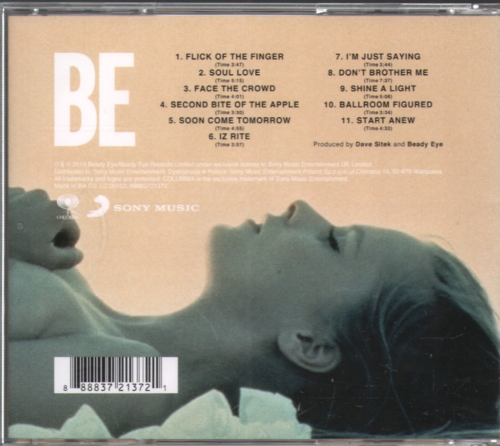 Beady Eye - BE - Cd