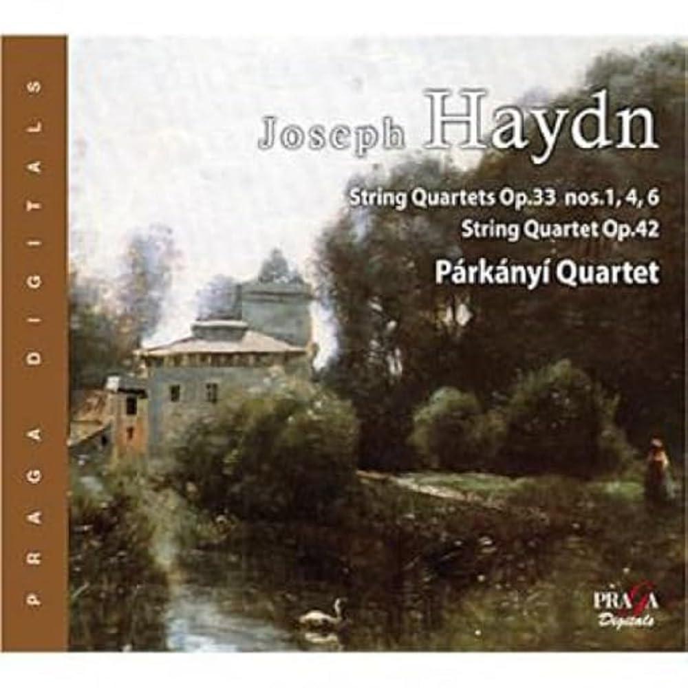 Haydn - Joseph Haydn: String Quartets, Op. 33, Nos 1, 6, 4 - Cd