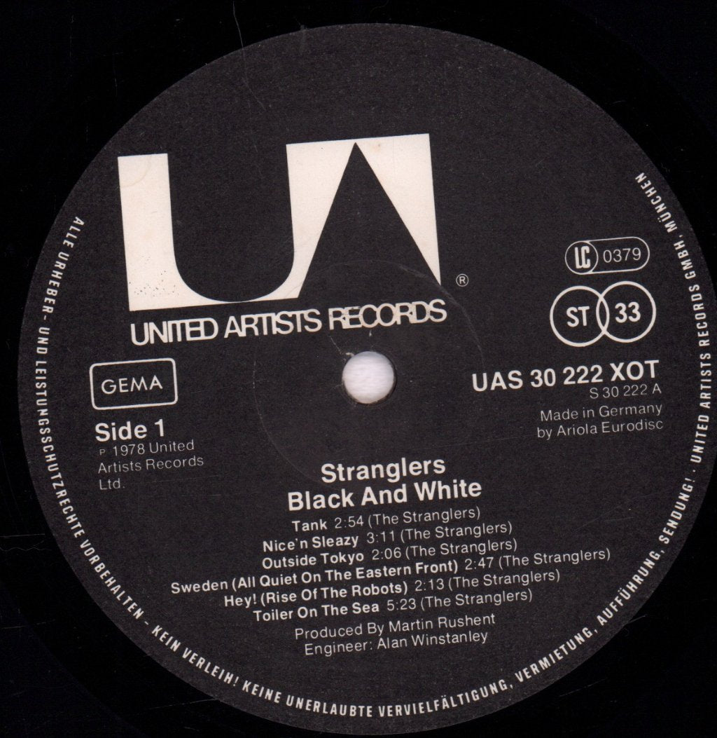 Stranglers - Black And White - Lp