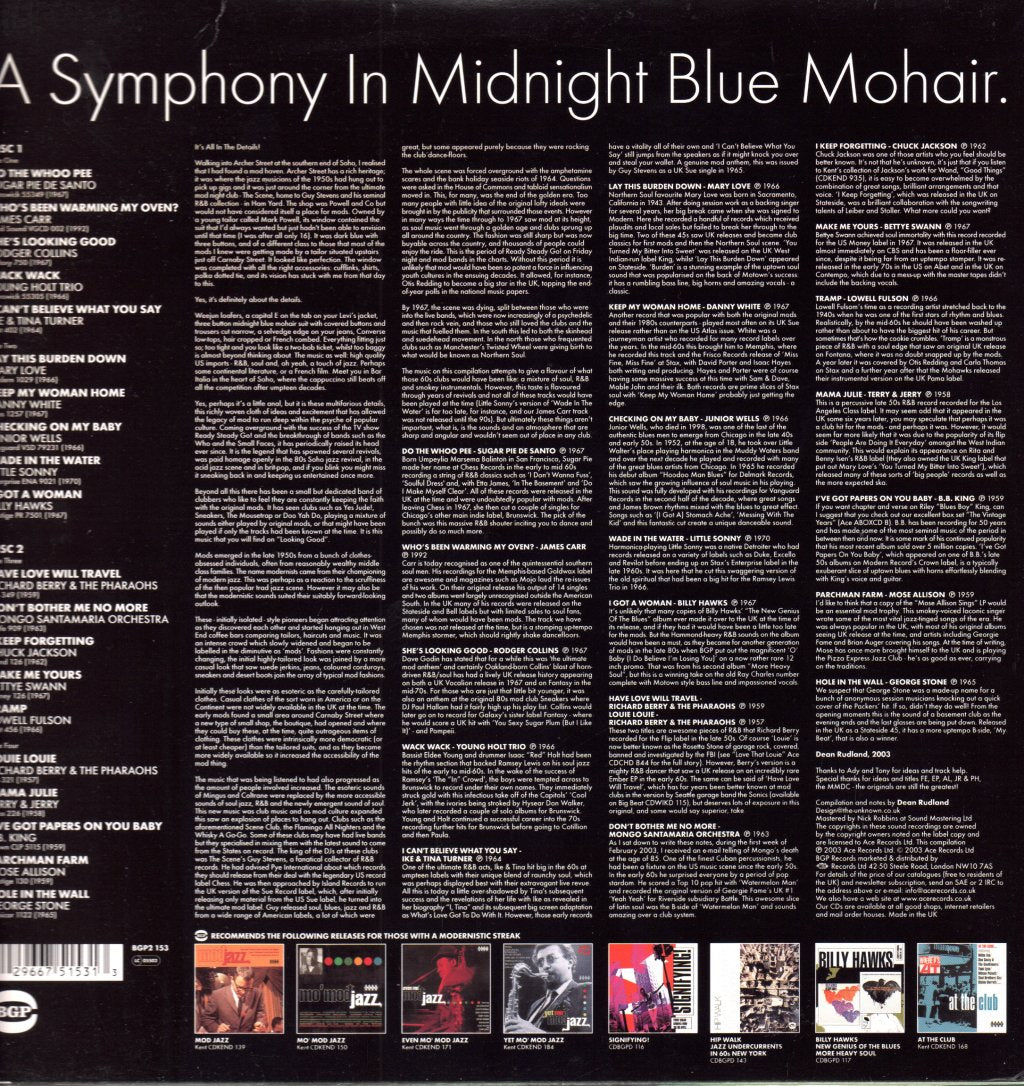 Various Artists - Looking Good - Mod Club Classics - Double Lp