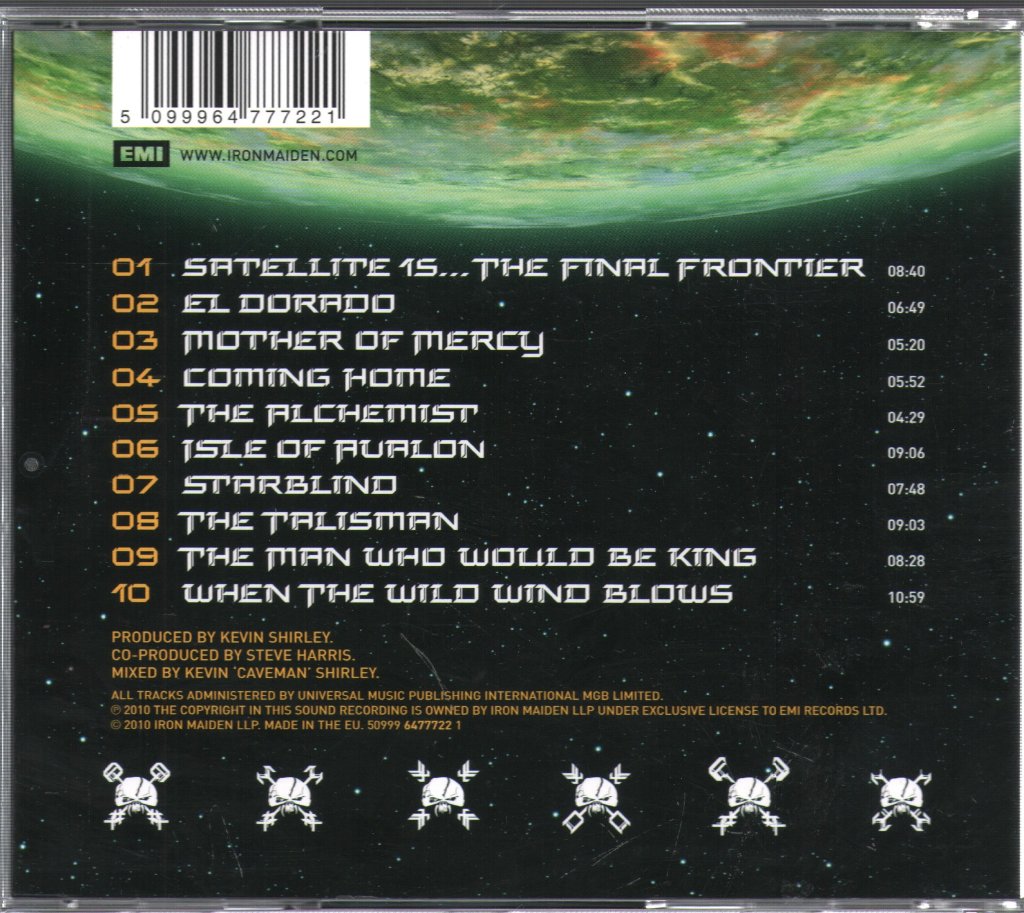 Iron Maiden - Final Frontier - Cd