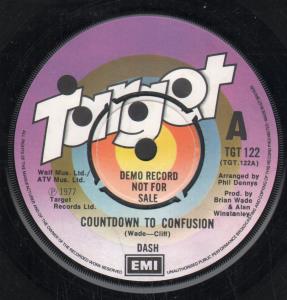 Dash (70'S) - Countdown To Confusion - 7 Inch