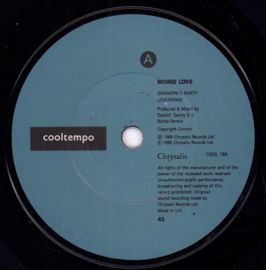 Monie Love - Grandpa's Party - 7 Inch
