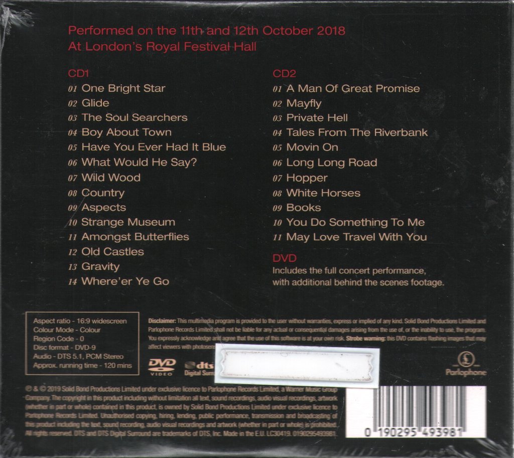 Paul Weller - Other Aspects Paul Weller Band & Orchestra (Live At The Royal Festival Hall) - Cd Set