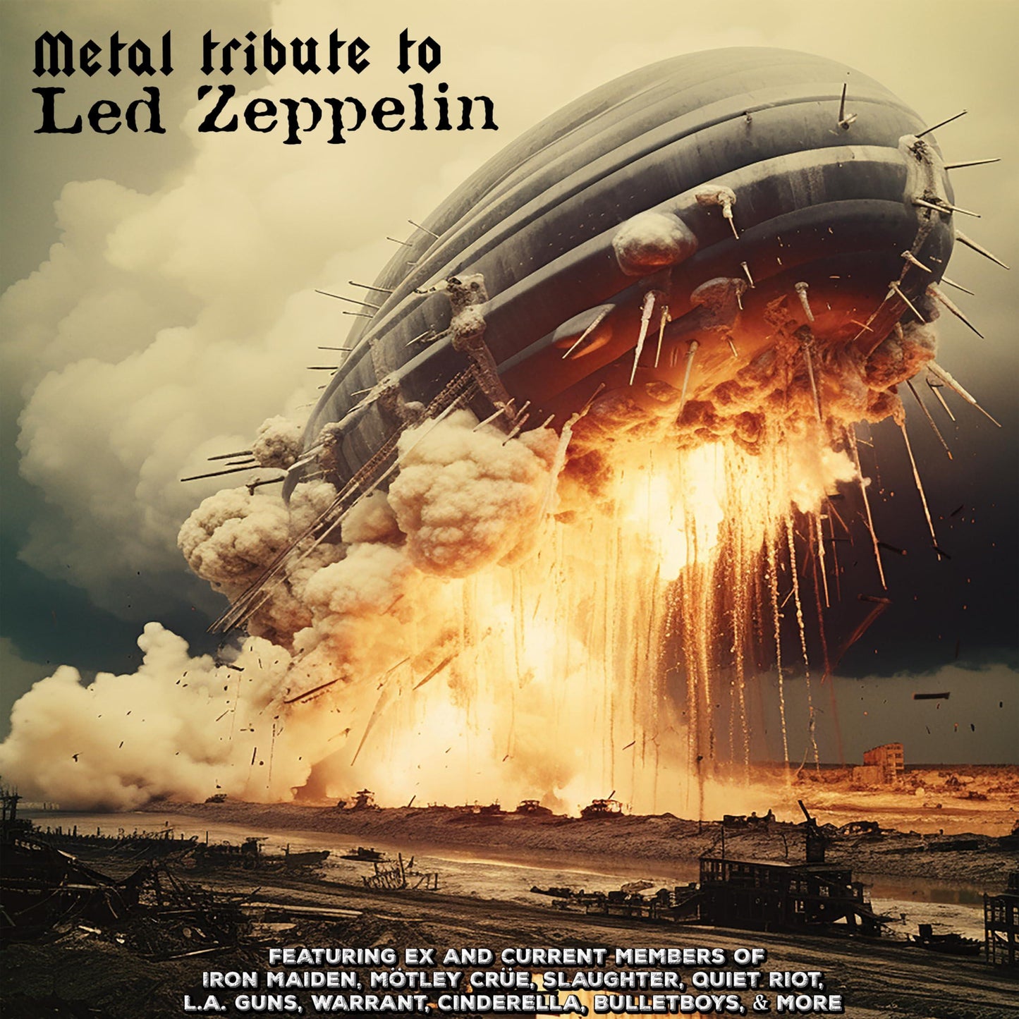 Various Artists - A Metal Tribute To Led Zeppelin - Lp