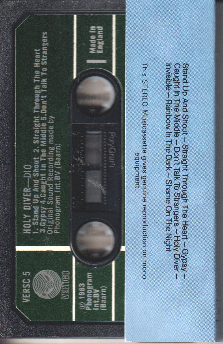 Dio - Holy Diver - Cassette