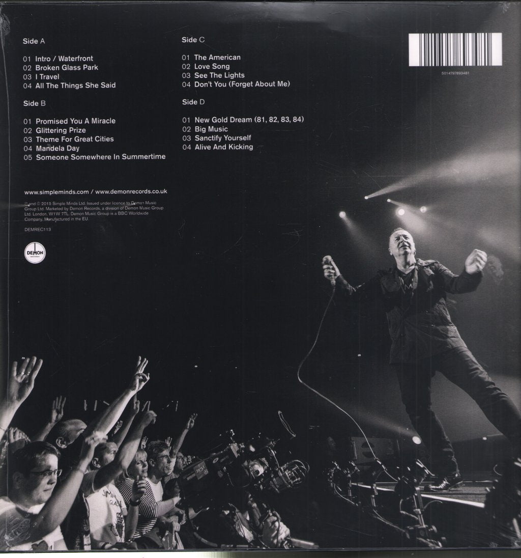 Simple Minds - Celebrate (Live At The SSE Hydro Glasgow) - Double Lp