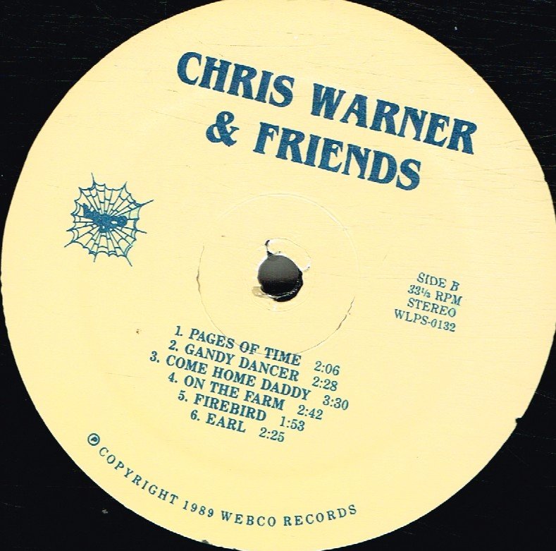 Chris Warner - Chris Warner & Friends - Lp