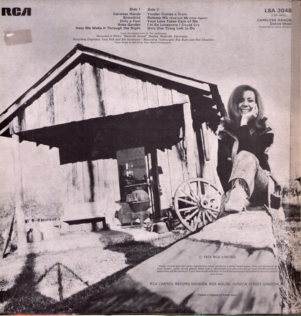 Dottie West - Careless Hands - Lp
