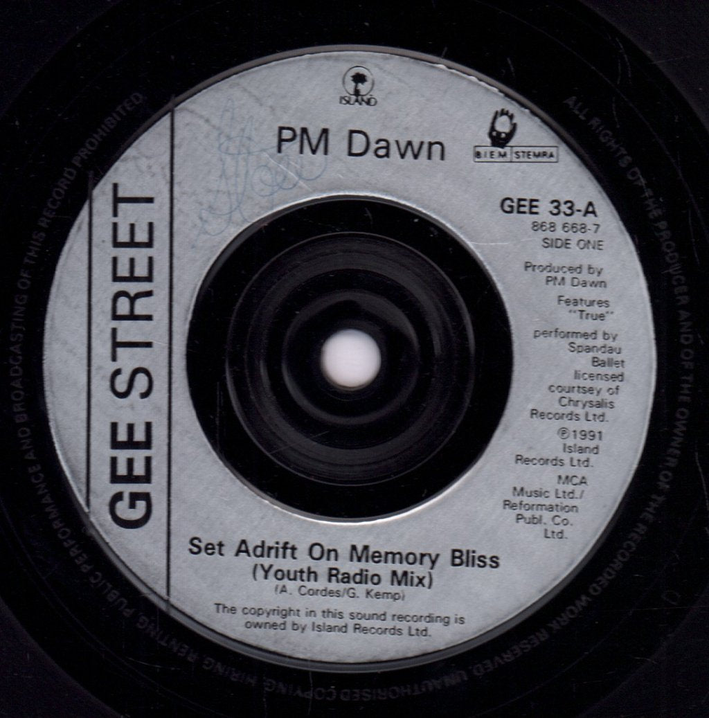 Pm Dawn - Set Adrift On Memory Bliss - 7 Inch