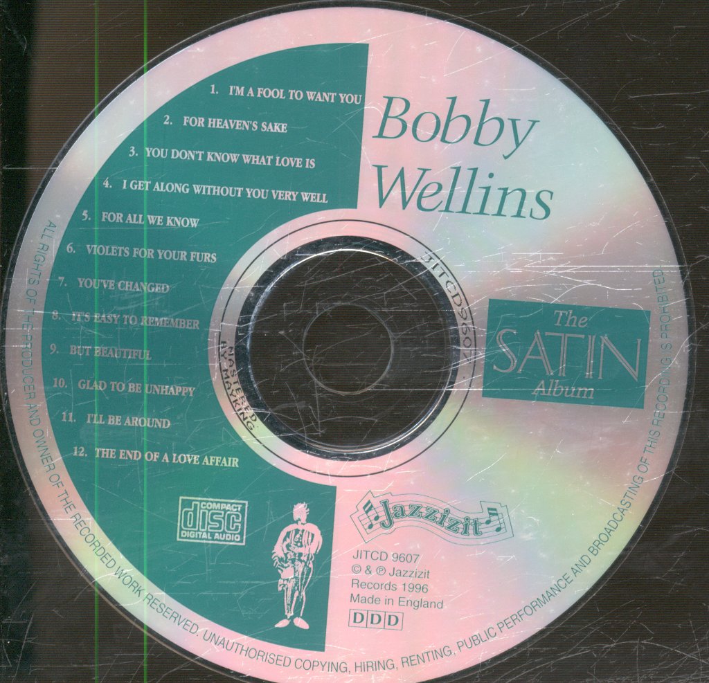 Bobby Wellins - Satin Album - Cd