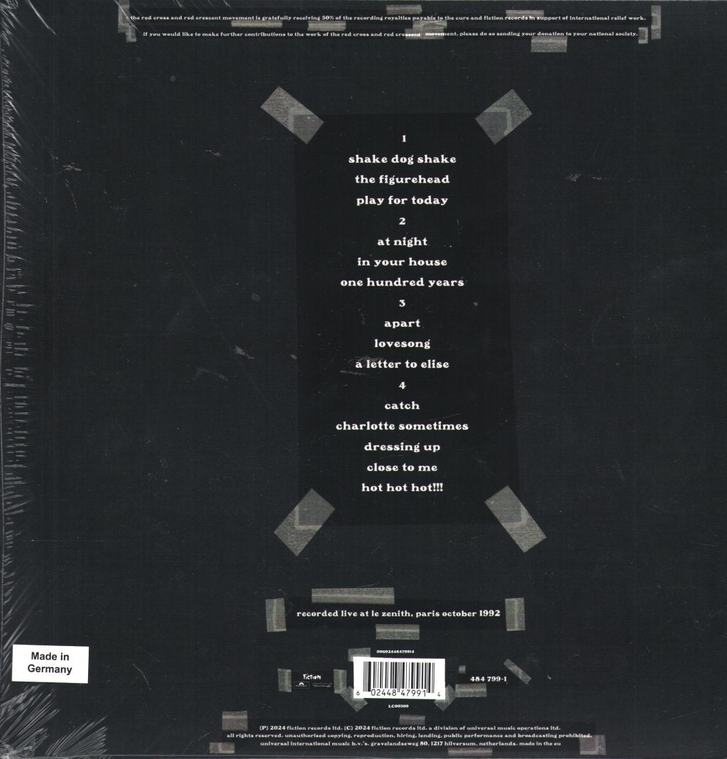 Cure - Paris - Double Lp