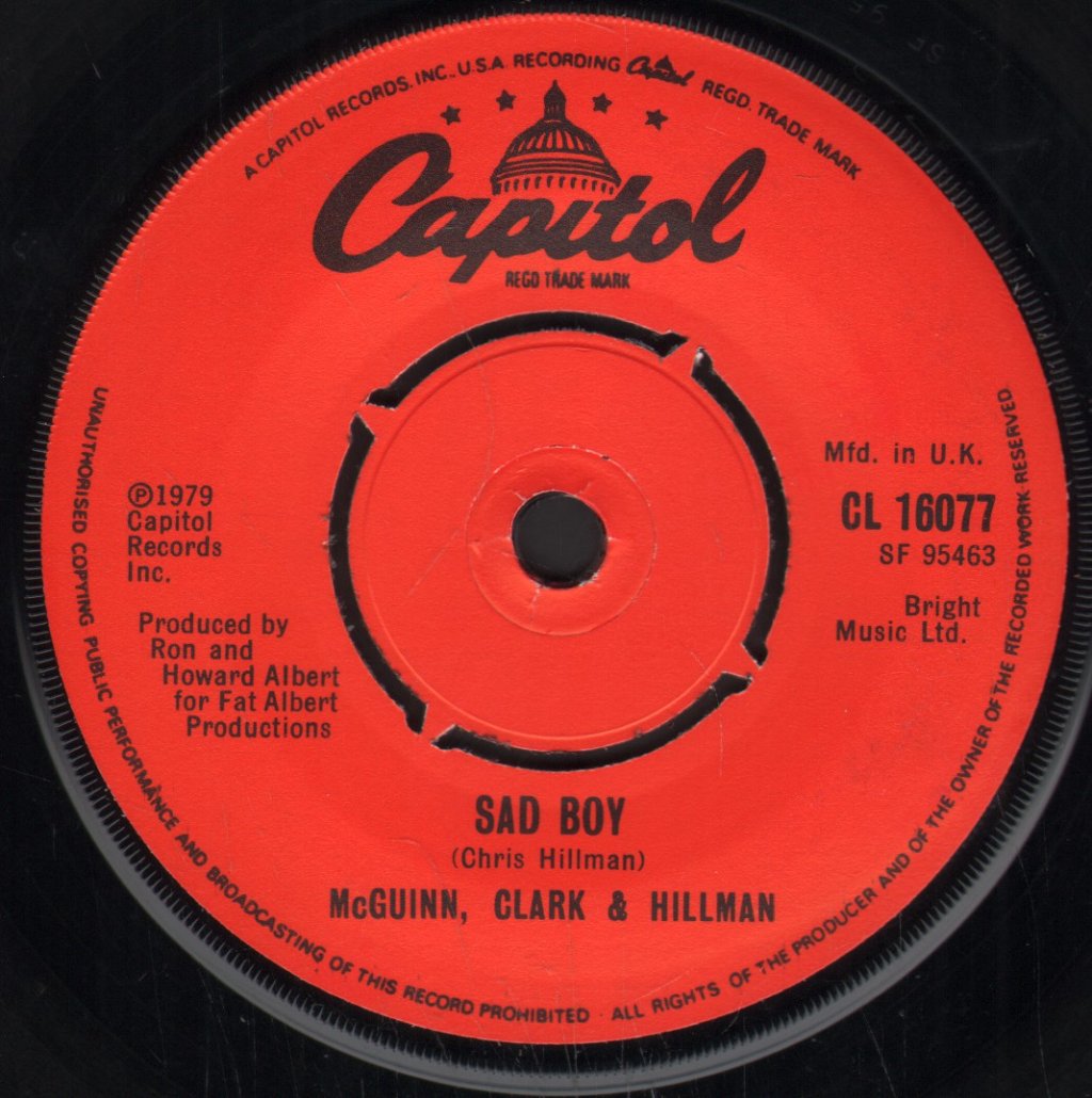 Mcguinn Clark & Hillman - Don't You Write Her Off - 7 Inch