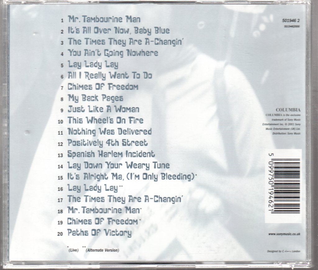 Byrds - Play The Songs Of Bob Dylan - Cd