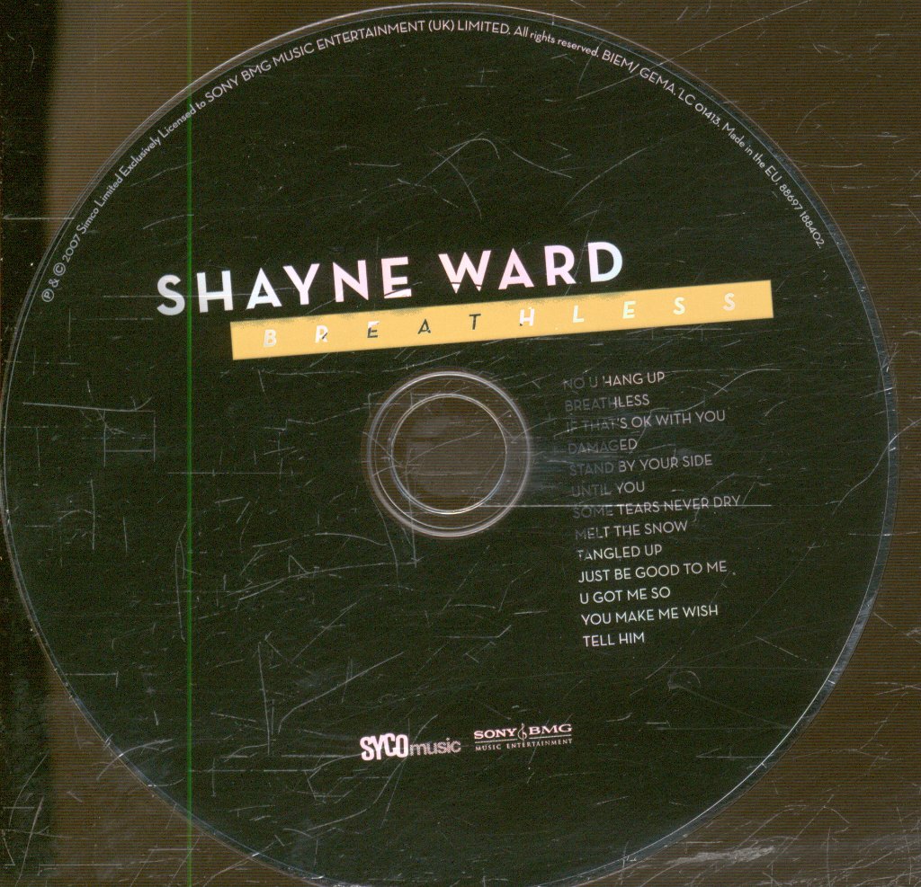 Shayne Ward - Breathless - Cd